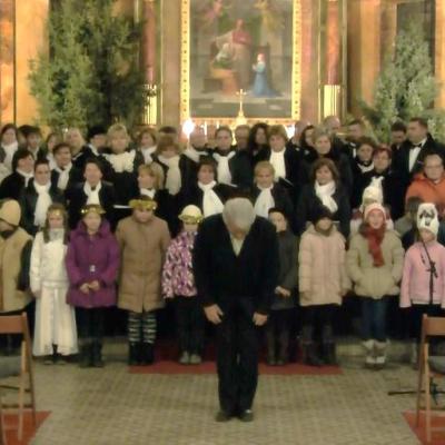 Karácsonyi hangverseny a jánoshalmi Szent Anna Római Katolikus Templomban, 2014